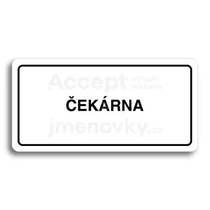 Piktogram "EKRNA" - bl tabulka - ern tisk