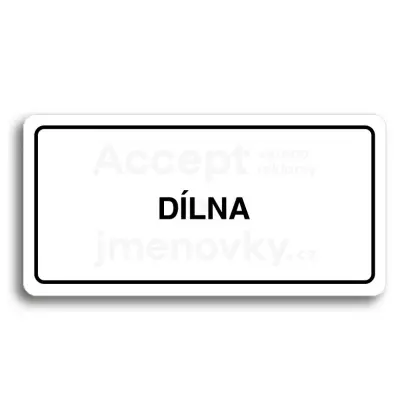 Piktogram "DLNA" - bl tabulka - ern tisk