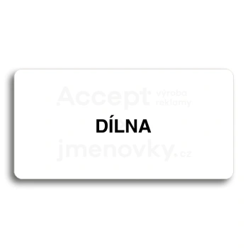 Piktogram "DLNA" - bl tabulka - ern tisk bez rmeku