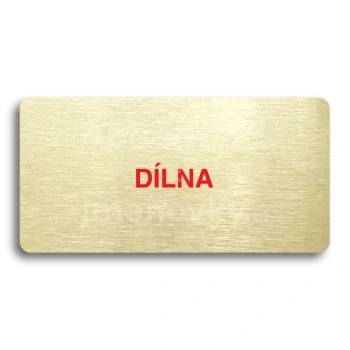 Piktogram "DLNA" - zlat tabulka - barevn tisk bez rmeku