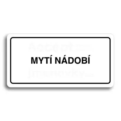 Piktogram "MYT NDOB" - bl tabulka - ern tisk