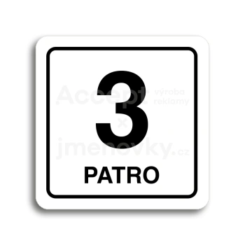 Piktogram "patro III" - bl tabulka - ern tisk