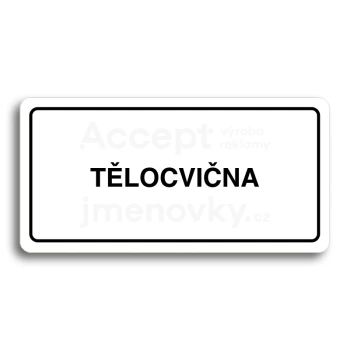 Piktogram "TLOCVINA" - bl tabulka - ern tisk